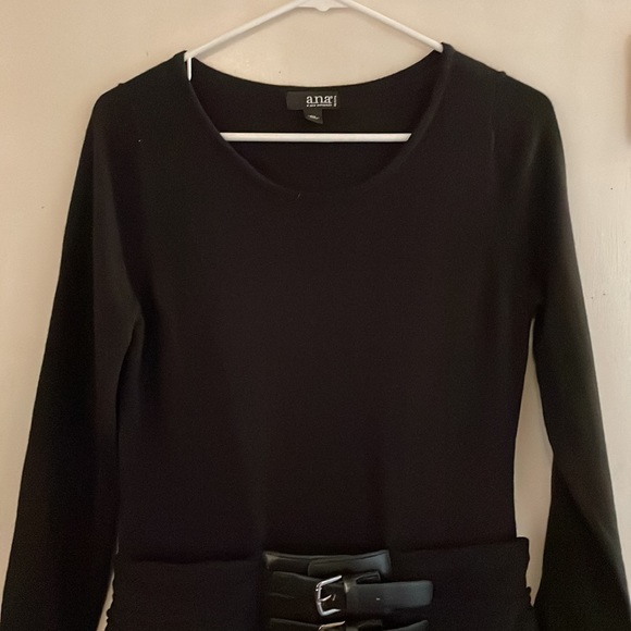 Ana Petite light weight long sleeve sweater dress Medium - Picture 2 of 8